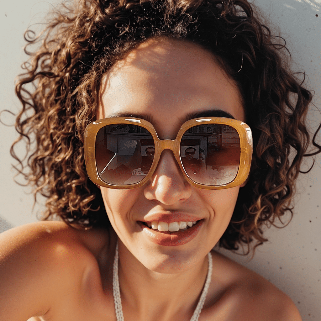 plastic frame sunglasses